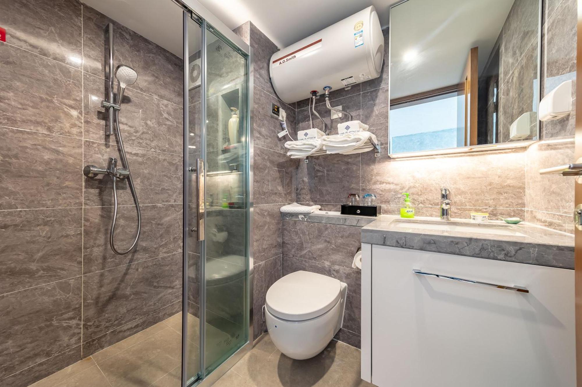 Boruisi Plaza Residence Apartment - Shenzhen Futian Convention & Exhibition Center Zewnętrze zdjęcie