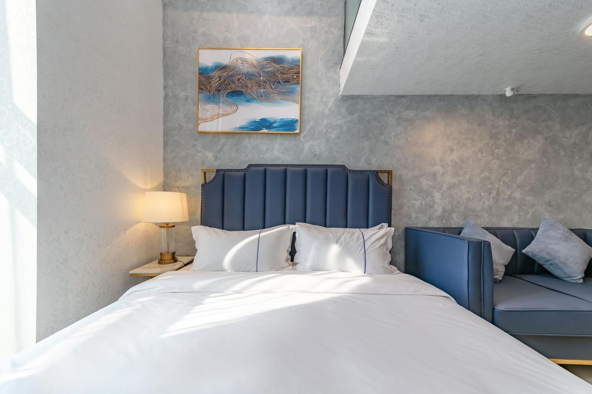 Boruisi Plaza Residence Apartment - Shenzhen Futian Convention & Exhibition Center Zewnętrze zdjęcie
