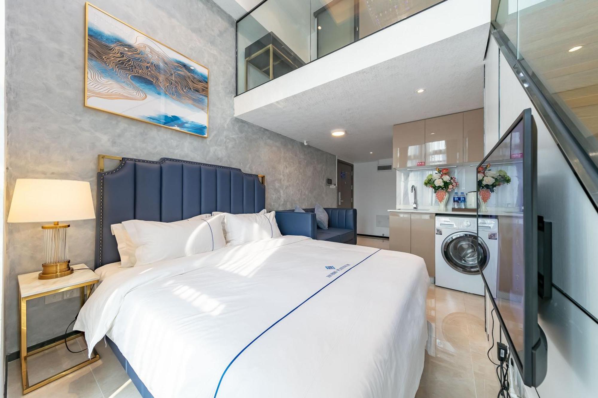 Boruisi Plaza Residence Apartment - Shenzhen Futian Convention & Exhibition Center Zewnętrze zdjęcie
