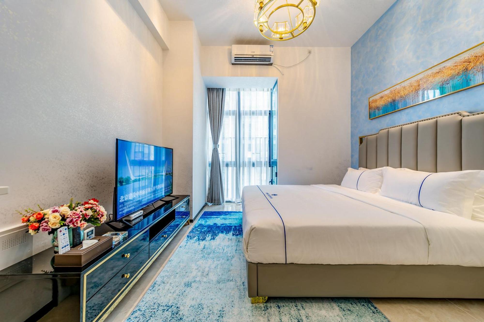 Boruisi Plaza Residence Apartment - Shenzhen Futian Convention & Exhibition Center Zewnętrze zdjęcie