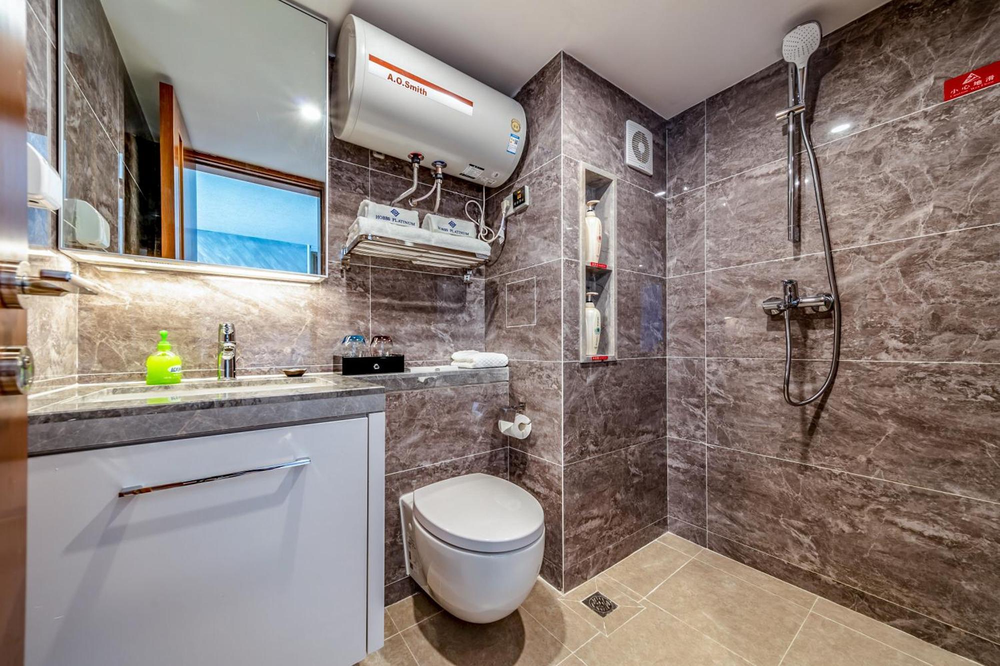 Boruisi Plaza Residence Apartment - Shenzhen Futian Convention & Exhibition Center Zewnętrze zdjęcie