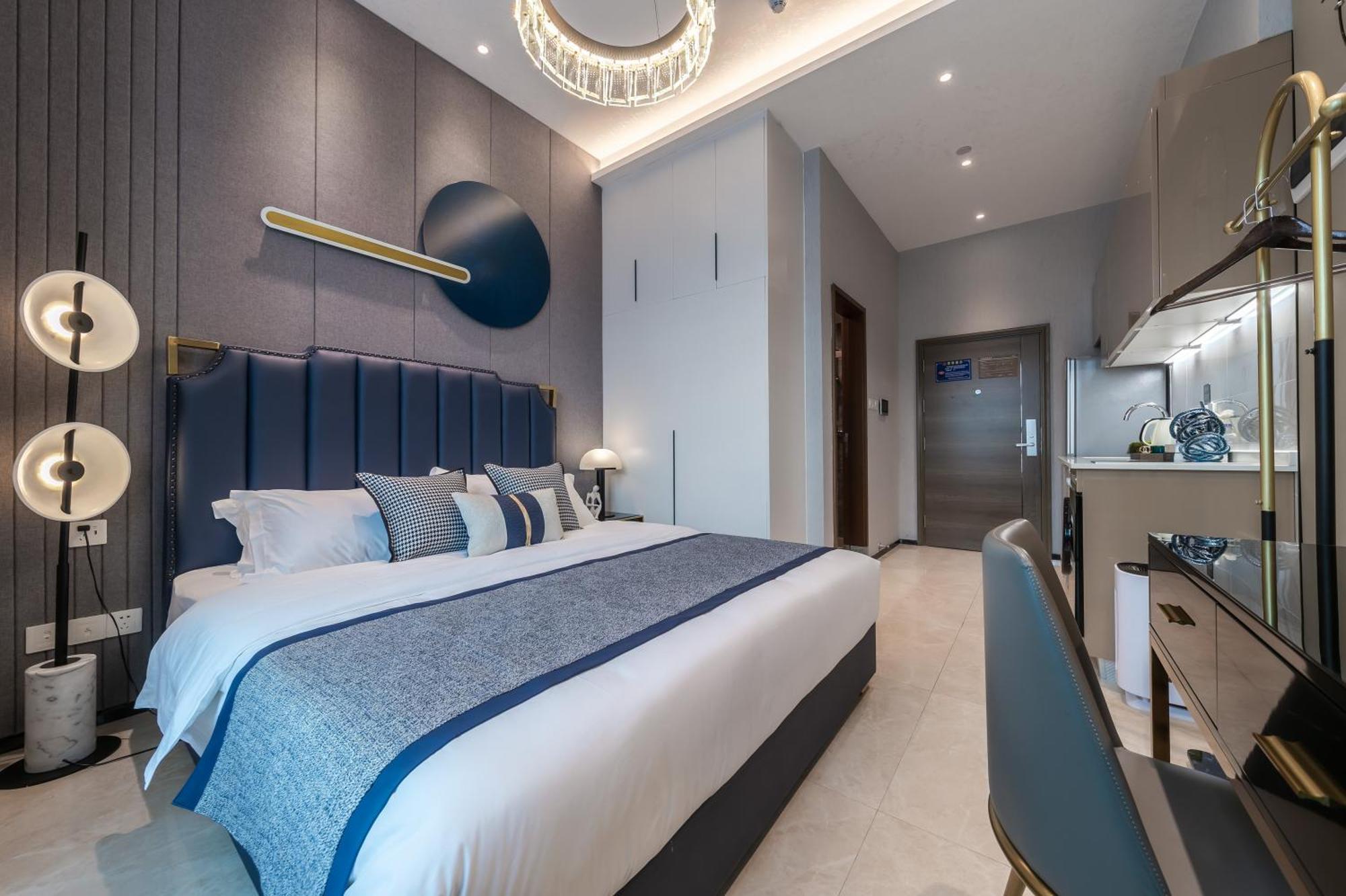 Boruisi Plaza Residence Apartment - Shenzhen Futian Convention & Exhibition Center Zewnętrze zdjęcie