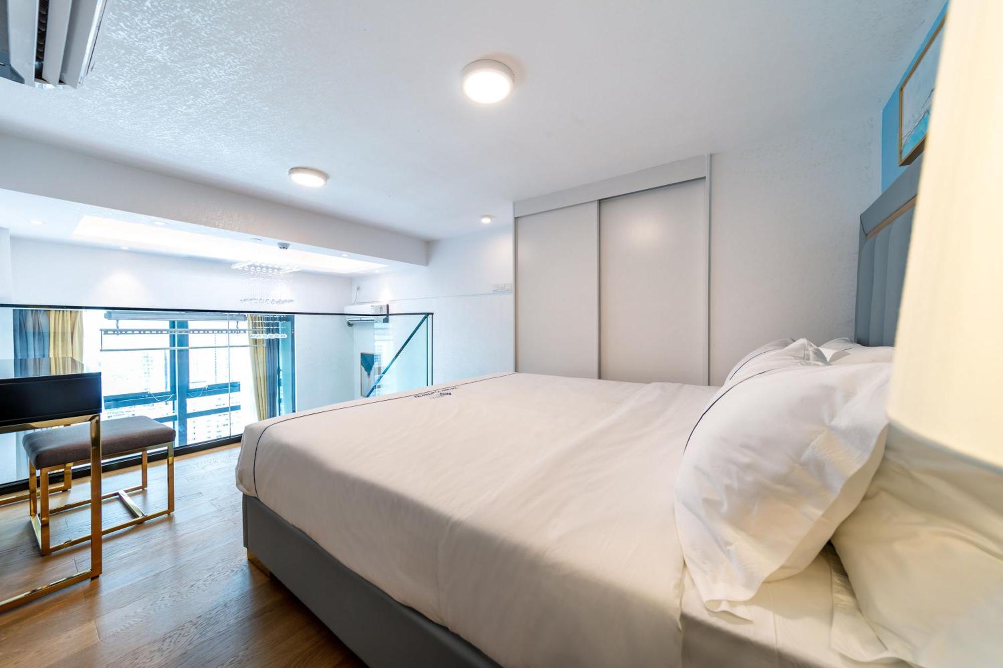 Boruisi Plaza Residence Apartment - Shenzhen Futian Convention & Exhibition Center Zewnętrze zdjęcie