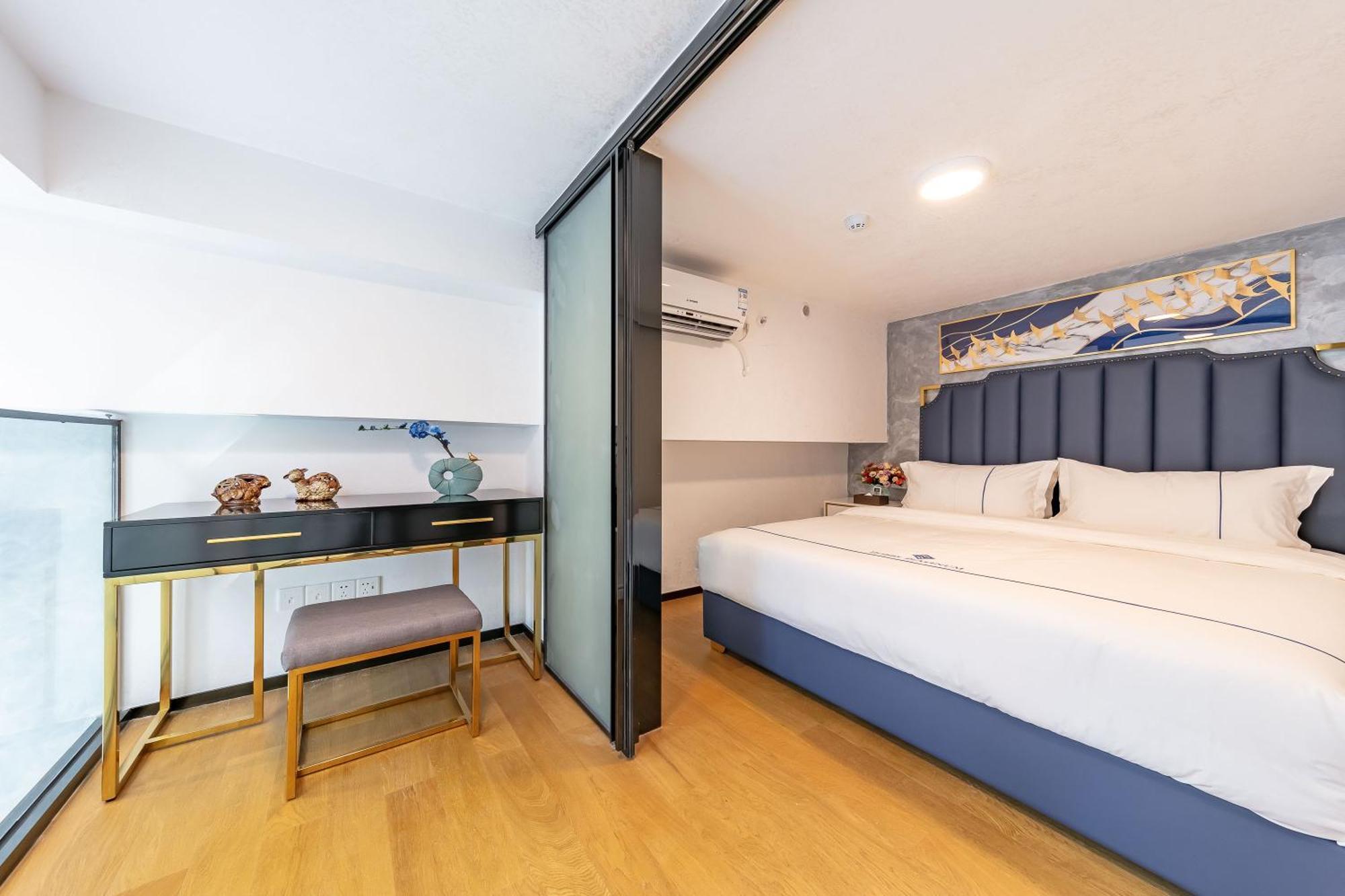 Boruisi Plaza Residence Apartment - Shenzhen Futian Convention & Exhibition Center Zewnętrze zdjęcie